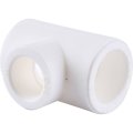 Тройник переходной Kalde 25х20х25 для полипропиленовых труб под сварку (цвет белый), 3212-tio-252025