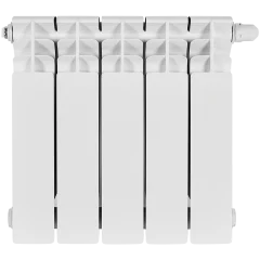 Радиатор биметаллический STOUT TITAN VENTIL 350 5 секций нижнее правое подключение