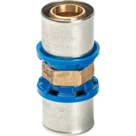 Муфта Prandelli Multyrama 26х3,0 профиль H, TH, U для металлопластиковых труб прессовой, 509.03.02.6