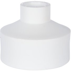 Муфта переходная Политэк 50х20 внутр./внутр. для полипропиленовых труб под сварку (цвет белый), 9000005020