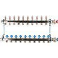 Распределительный коллектор РЕХАУ RAUTHERM S HKV-D на 10 контуров нерж .сталь (без шаровых кранов), 12081011002