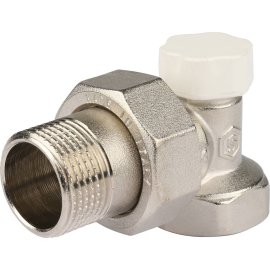 Клапан запорно-балансировочный STOUT SVL угловой 3/4