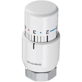 Термостат OVENTROP Uni SH  7-28 C, 0 * 1-5, жидкостный чувствительный элемент, белый, 1012066