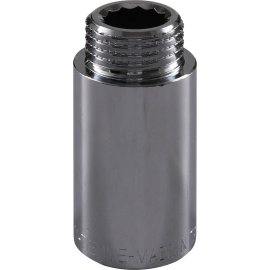 Удлинитель TIEMME НВ 40мм-1/2 хром для стальных труб резьбовой, 1500113