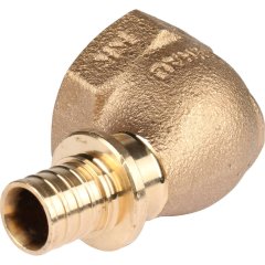 Угольник-переходник РЕХАУ RAUTITAN с внутренней резьбой 16-Rp 3/4 RX+ для труб из сшитого полиэтилена аксиальный