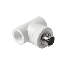 Тройник комбинированный Pro Aqua d=32-1/2 PP-R НР Белый, PA25015