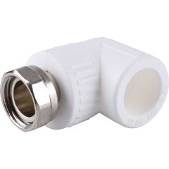 Угольник Kalde комбинированный с накидной гайкой 20х1/2, 3222-tue-200b00