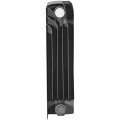 Радиатор биметаллический нижнее правое подключение STOUT TITAN VENTIL 350 14 секций (графит RAL 7024)