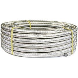 Труба гофрированная из нерж. стали SS304 Stahlmann 15А, неотожженная, 10м, SP3041510010