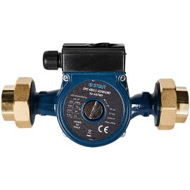 Циркуляционный насос STOUT 32-40/180 220/240V 50Hz с латунными гайками G2 x Rp 1 1/4