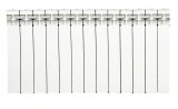 Радиатор биметаллический RIFAR BASE 350 13 секций боковое подключение (белый RAL 9016), 1RB35-13