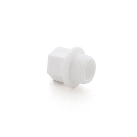 Заглушка резьбовая PPR 1, PN25 белый, РТП