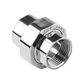 Соединение разъемное прямое резьбовое хромированное Pro Aqua D 1 x 1 В, 20-f25-f25cr