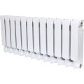 Радиатор биметаллический RIFAR BASE 350 12 секций боковое подключение (белый RAL 9016), 1RB35-12