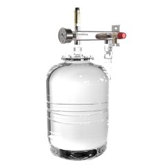 Основание консоли GIDRUSS BKSS-24D.BASIS для ГВС (бак до 24 л снизу, группа безопасности, подключение для предохранительного клапана G(НР), для воздухоотводчика Rp(ВР), для манометра Rp )