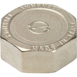 Заглушка STOUT ВР никелированная 1 1/4