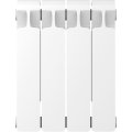 Радиатор биметаллический RIFAR MONOLIT 350 4 секции боковое подключение (белый RAL 9016), 3RM35-4