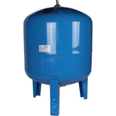 Расширительный бак STOUT STW-0002 гидроаккумулятор 150 л. вертикальный (цвет синий), STW-0002-000150