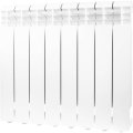 Радиатор алюминиевый Global ISEO 500 8 секций боковое подключение (белый RAL 9010), IS05001008