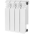 Радиатор биметаллический STOUT VEGA 350 4 секции боковое подключение (белый RAL 9016), SRB-1310-035004