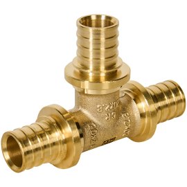 Тройник РЕХАУ равнопроходный 20-20-20 MX для труб из сшитого полиэтилена аксиальный, 11080321001