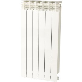 Радиатор алюминиевый Global GL-800/80 10 секций боковое подключение (белый RAL 9010), 2108