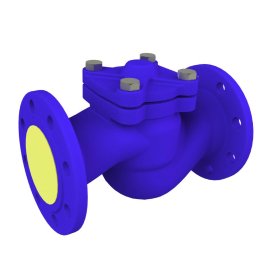 Клапан обратный чугунный Теплосила автоматический (без привода) Ду 40 Ру 1,6 МПа, ТCV-40-16сч-1-S