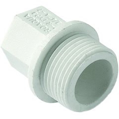 Заглушка резьбовая Pro Aqua d=1/2 PP-R Белая 20, PA15508P