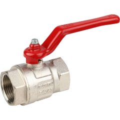 Кран шаровой муфтовый полнопроходной (рычаг)