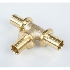 Тройник РЕХАУ равнопроходный 25-25-25 MX для труб из сшитого полиэтилена аксиальный