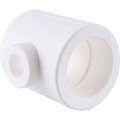 Тройник переходной Kalde 50x20x50 для полипропиленовых труб под сварку (цвет белый)