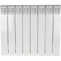 Радиатор биметаллический STOUT VEGA 500 8 секций боковое подключение (белый RAL 9016), SRB-1310-050008