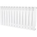 Радиатор биметаллический STOUT Space 500 13 секций боковое подключение RAL9016, SRB-0310-050013