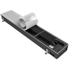 Внутрипольный конвектор VARMANN Ntherm Electro 110х180х850 (решетка анодированная в цвет алюминия) правое подключение, NE 180.110.850 RR U EV1
