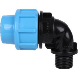 Отвод Джилекс с наружной трубной резьбой 20х1/2, 9270