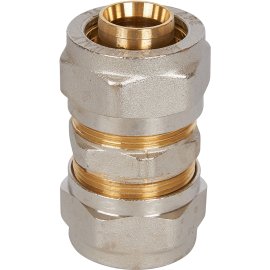 Муфта STOUT соединительная 26х26 для металлопластиковых труб винтовой, SFS-0005-000026