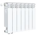 Радиатор биметаллический RIFAR BASE VENTIL 350 BVL 7 секций нижнее левое подключение (белый RAL 9016), 1RB35.VL-7