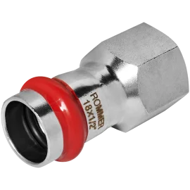 Переходник-ВР ROMMER 18х1/2 из нержавеющей стали прессовой