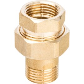 Разъемное соединение STOUT американка ВН 1/2 уплотнение под гайкой по плоскости, SFT-0044-000012