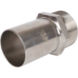 Вставка переходная НПр-НР ROMMER 54х2 из нержавеющей стали прессовой, RSS-0024-000542