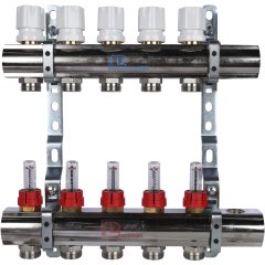 Коллектор в сборе с расходомерами LUXOR CD 477/5, 15662705N