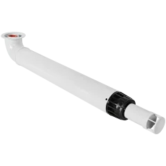 Комплект традиционного дымохода ROMMER АНТИЛЕД D60/100, L1000 (IMMERGAS)