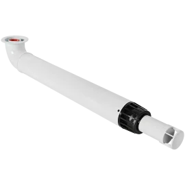 Комплект традиционного дымохода ROMMER АНТИЛЕД D60/100, L1000 (IMMERGAS)