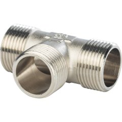 Тройник STOUT НН никелированный 1/2X1/2X1/2, SFT-0018-121212
