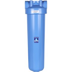 Корпус 20ВВ AquaFilter AQM вход 1  FH20B1-B-WB фильтр в сборе (колба, ключ, кронштейн, манометр) без картриджа