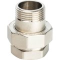 Разъемное соединение STOUT американка ВН никелированное, уплотнение под гайкой 1 o-ring кольцо, SFT-0041-000001