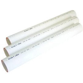 Труба полипропиленовая армированная (стекловолокно) (цвет белый) Kalde d=40х5,5 (PN 20), R.3202-tfr-400020