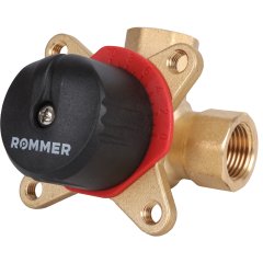 3-х ходовой смесительный клапан ROMMER 1/2  KVs 2,5, RVM-0003-002515