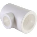 Тройник переходной Политэк 50х32х50 для полипропиленовых труб под сварку (цвет белый), 9300503250