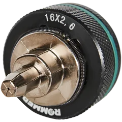 Расширительная насадка для стабильной трубы ROMMER 16х2,6